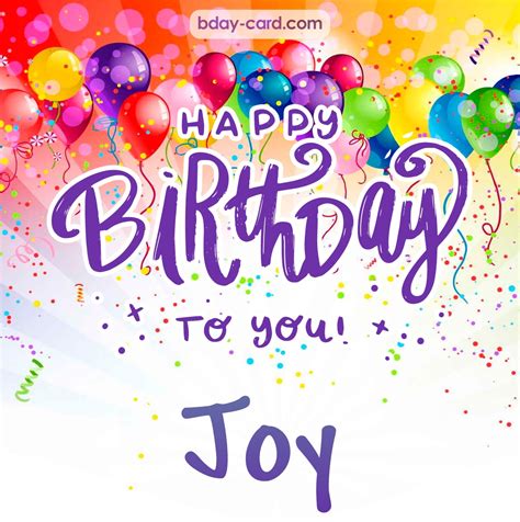 happy birthday joy images